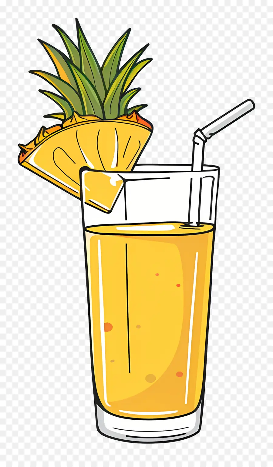 Ananas Suyu，Içecek PNG