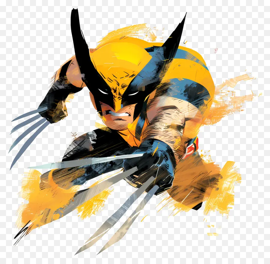 Wolverine，Pençeleri Olan Süper Kahraman PNG