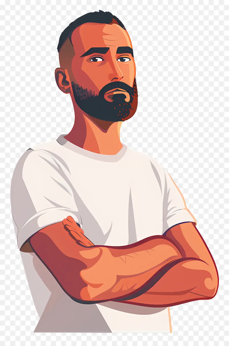 Karikatür Adam，Sakallı Adam PNG