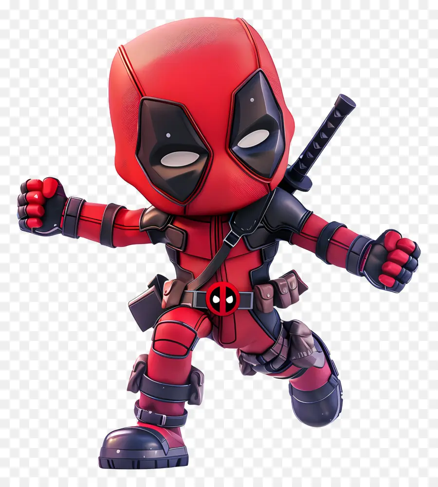 Deadpool，Kırmızı Karakter PNG