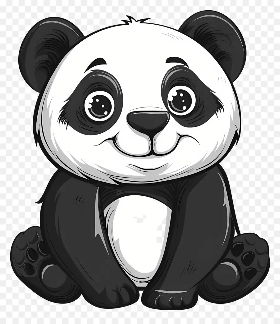 Karikatür Panda，Panda PNG