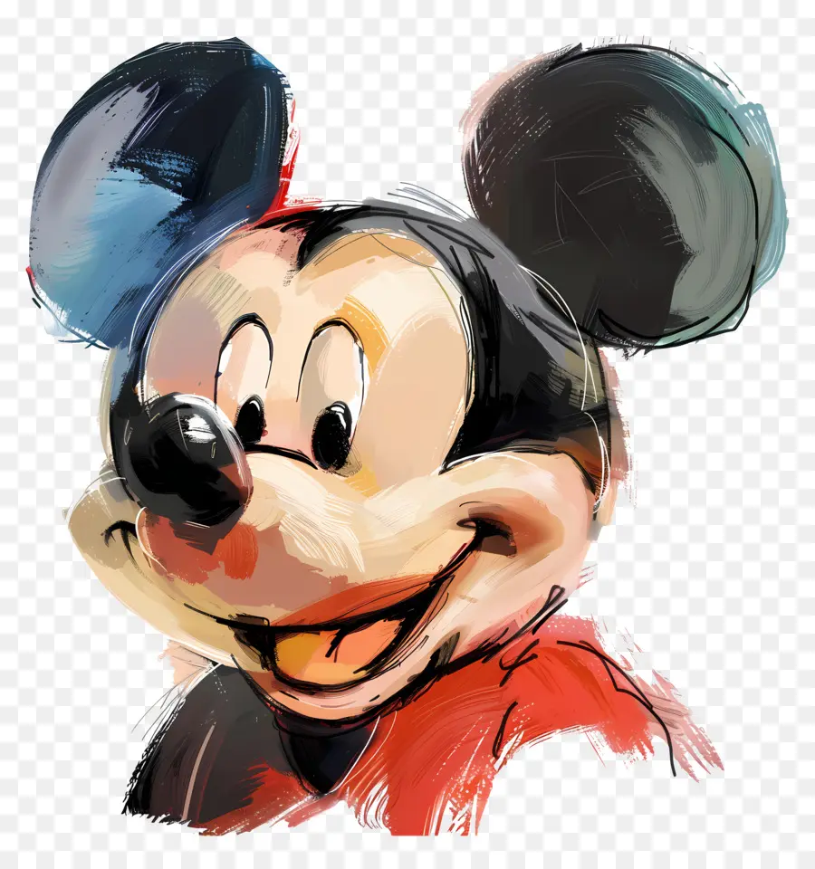 Mickey Fare Kafası，Miki Fare PNG