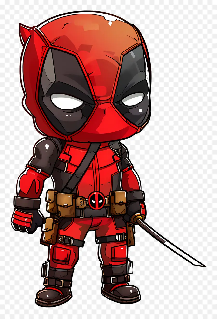 Deadpool，Kırmızı Karakter PNG