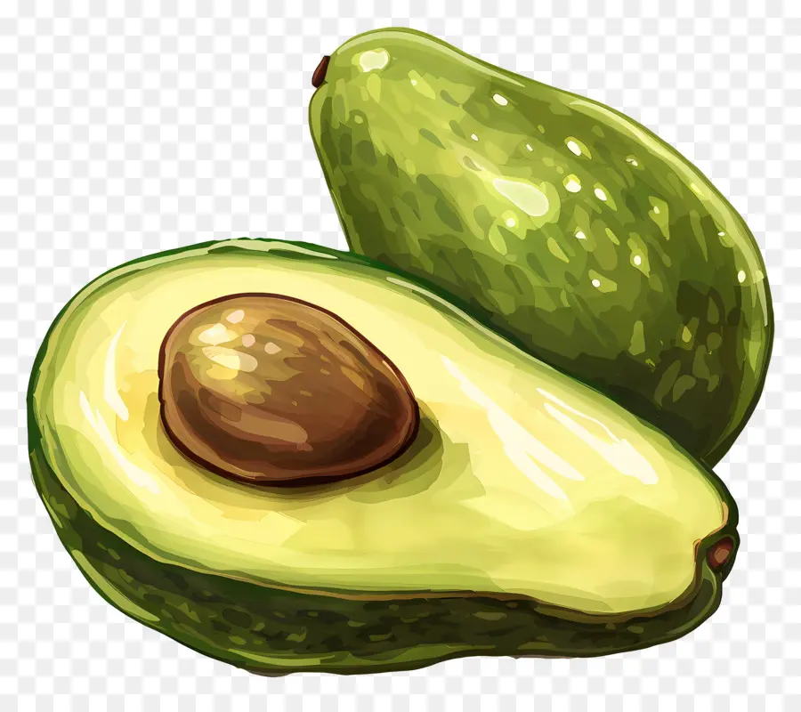 Avokado，Meyve PNG