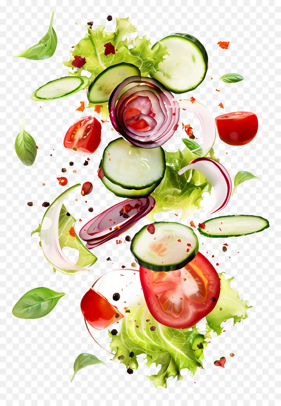 Salata，Salata Malzemeleri PNG