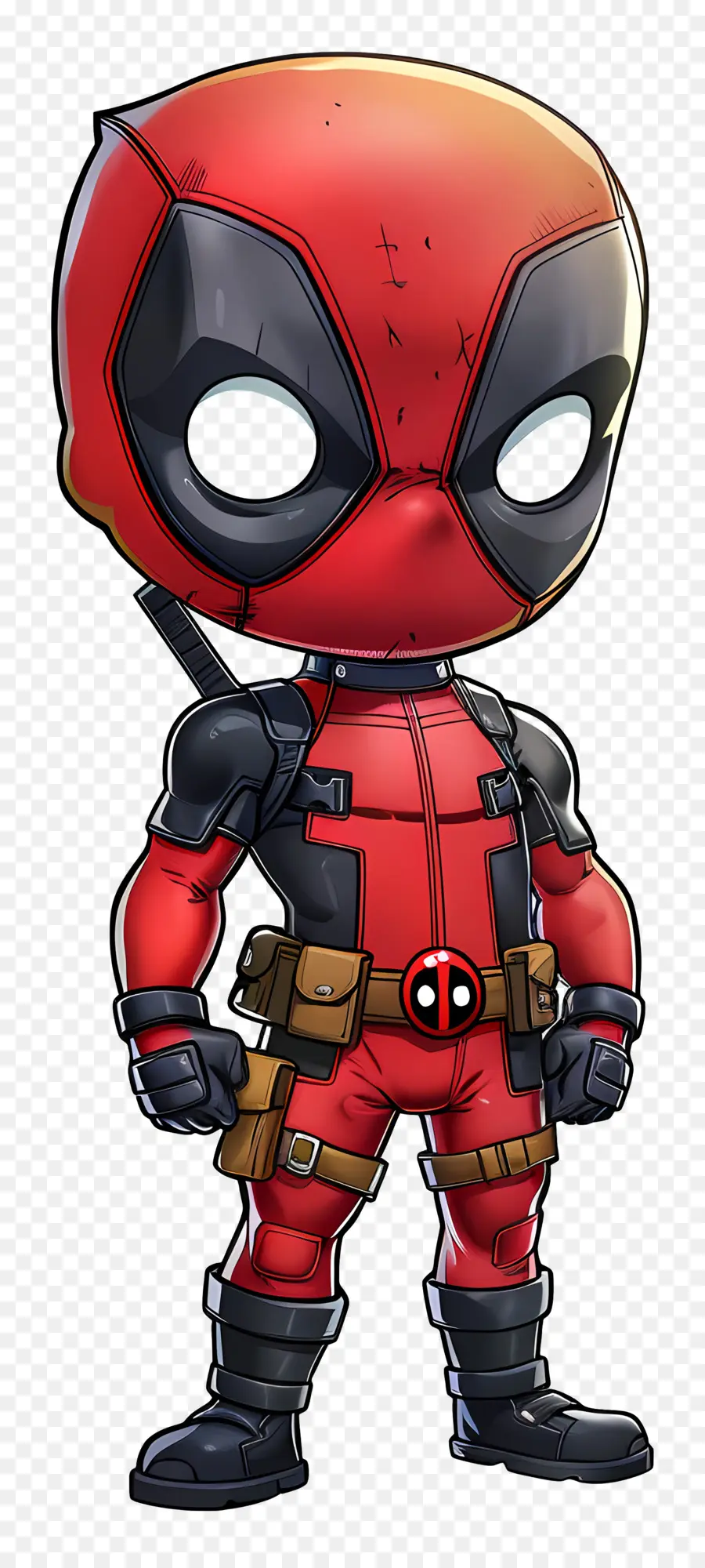 Deadpool，Kırmızı Süper Kahraman PNG