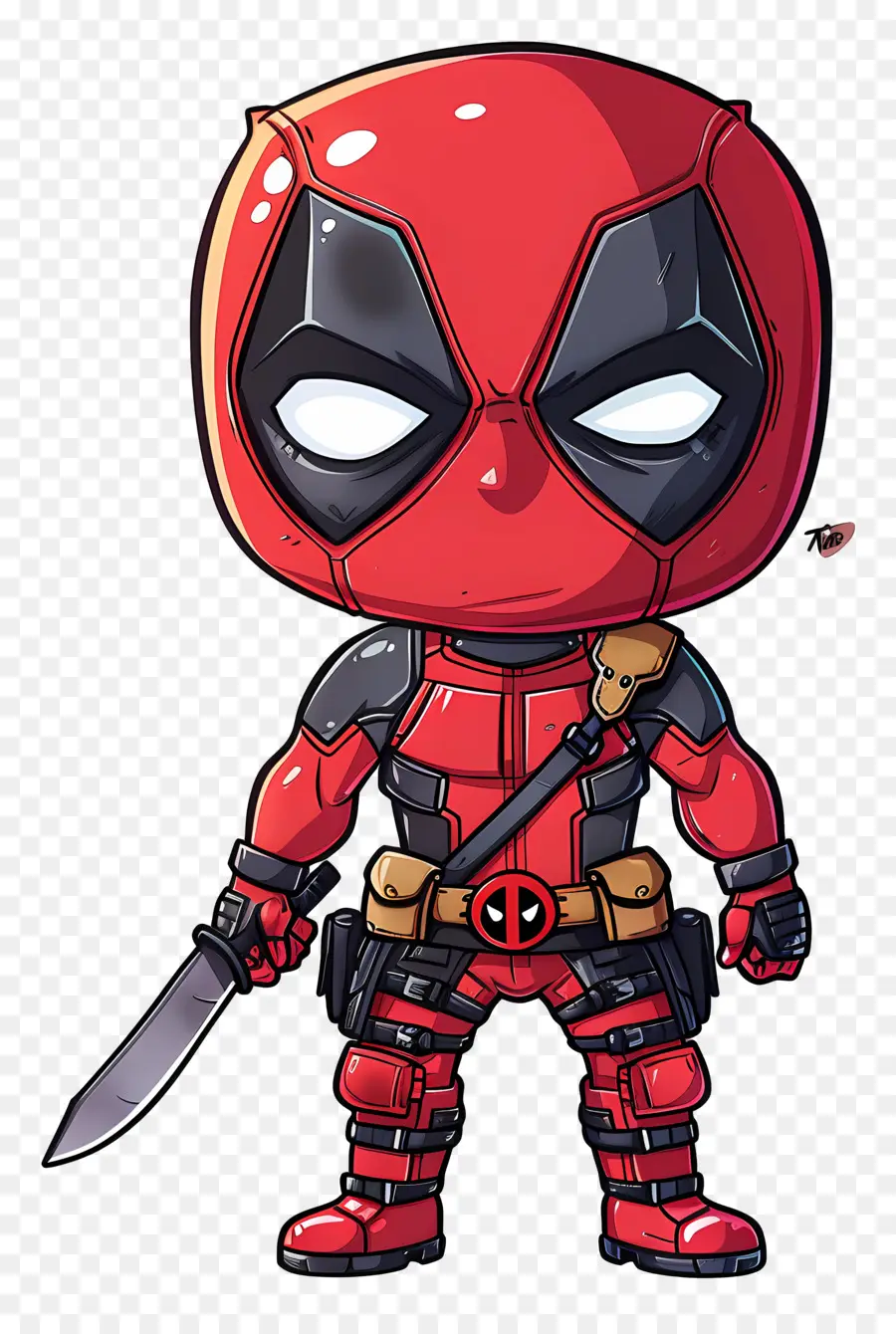 Deadpool，Kırmızı Karakter PNG