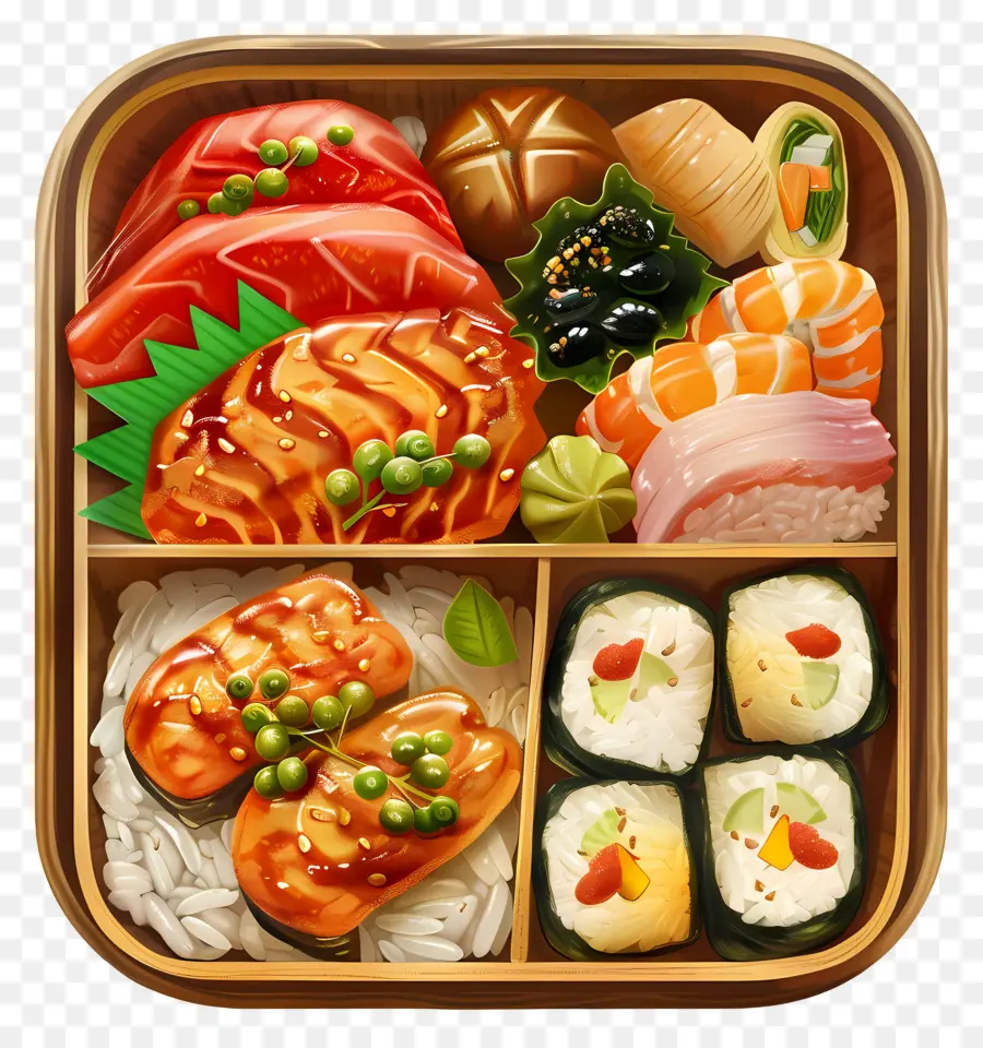 Bento，Suşi Kutusu PNG