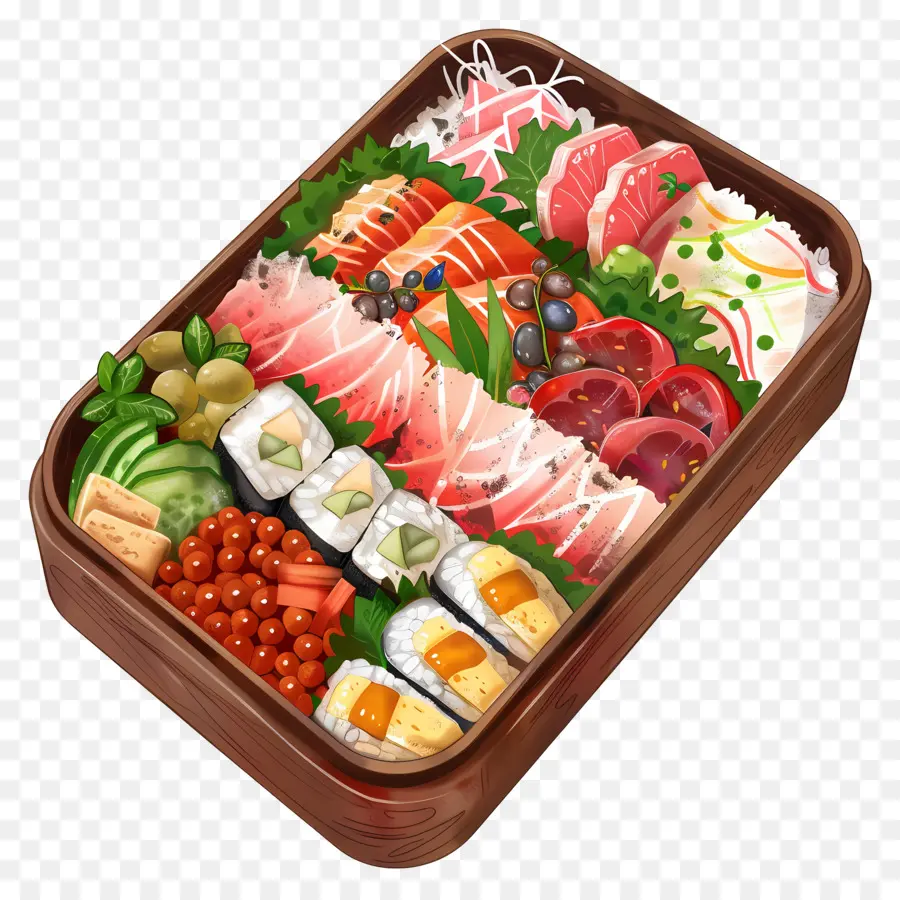 Bento，Suşi Kutusu PNG