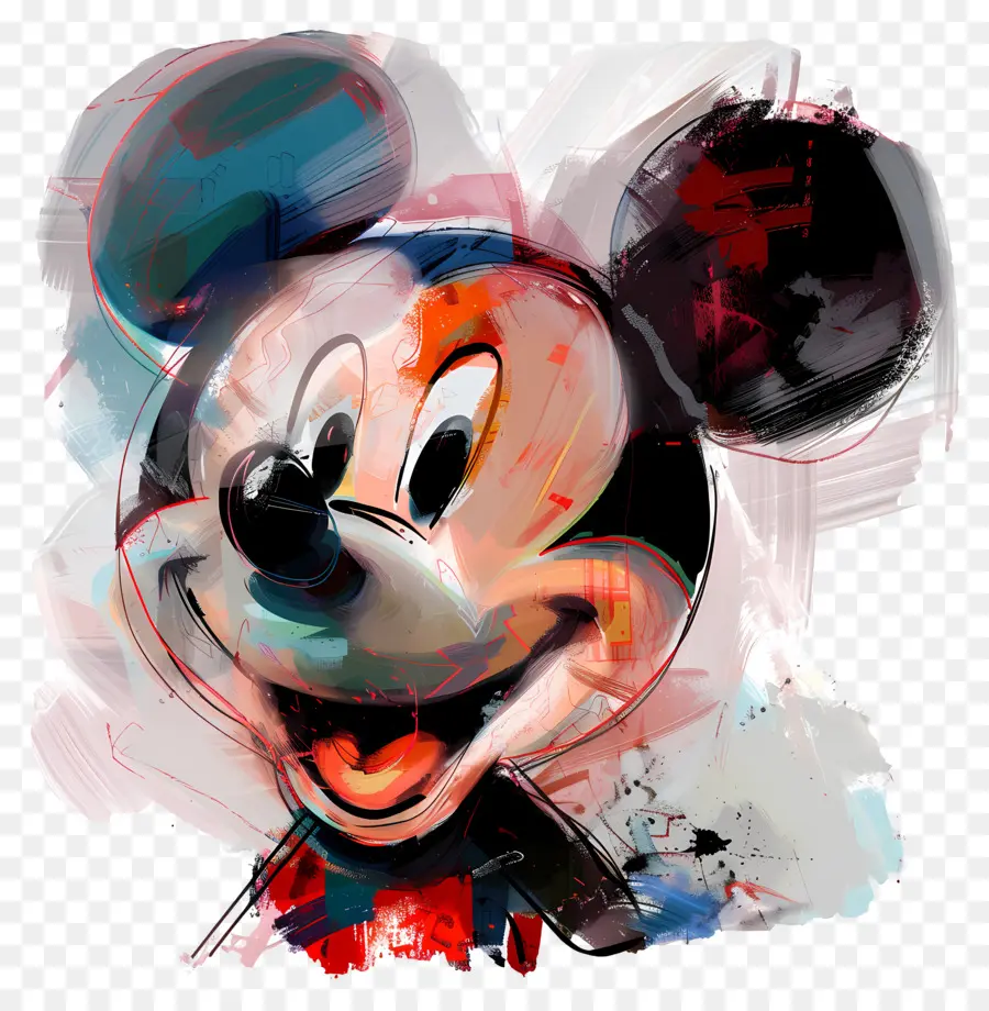 Mickey Fare Kafası，Miki Fare PNG