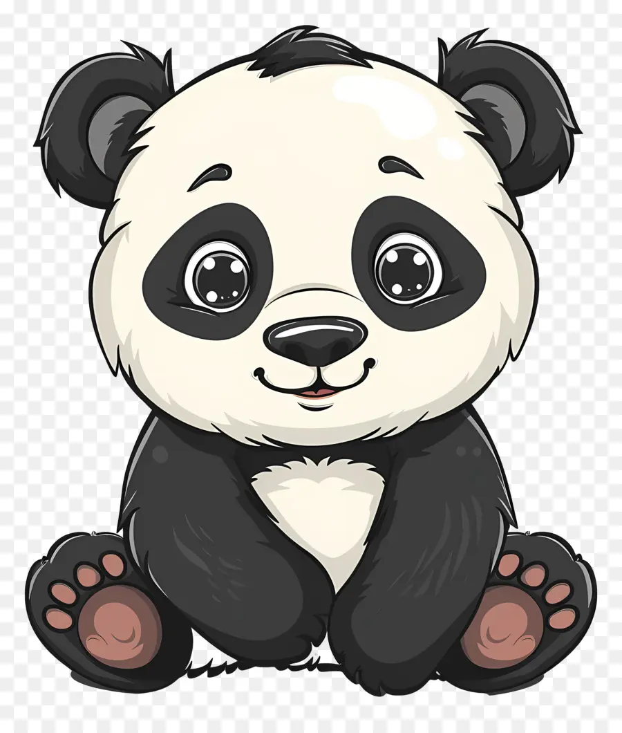 Karikatür Panda，Panda PNG