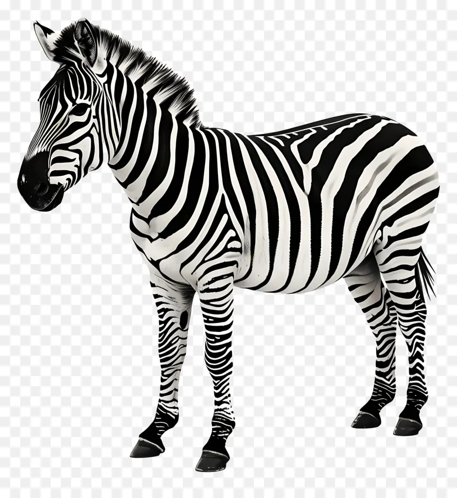 Zebra，çizgili PNG