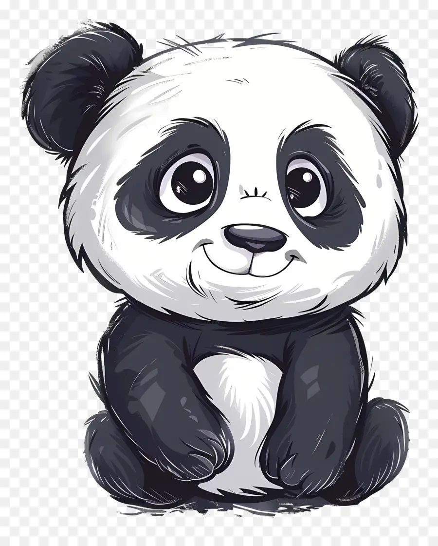 Karikatür Panda，Sevimli Panda PNG