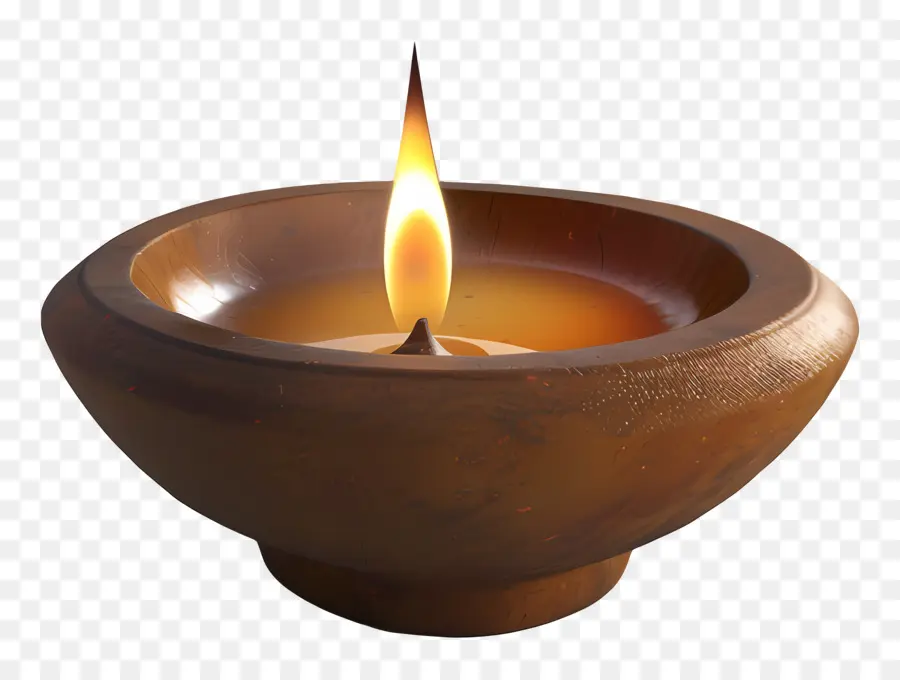 Diwali Lambası，Mum PNG