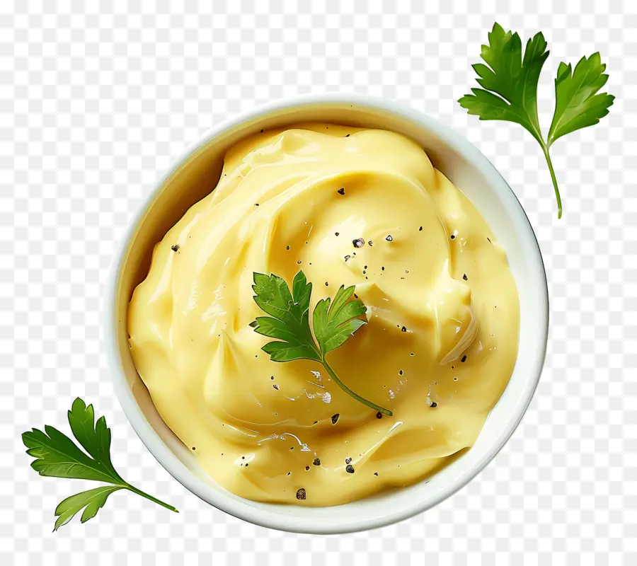 Hollandaise Sosu，Patates Püresi PNG