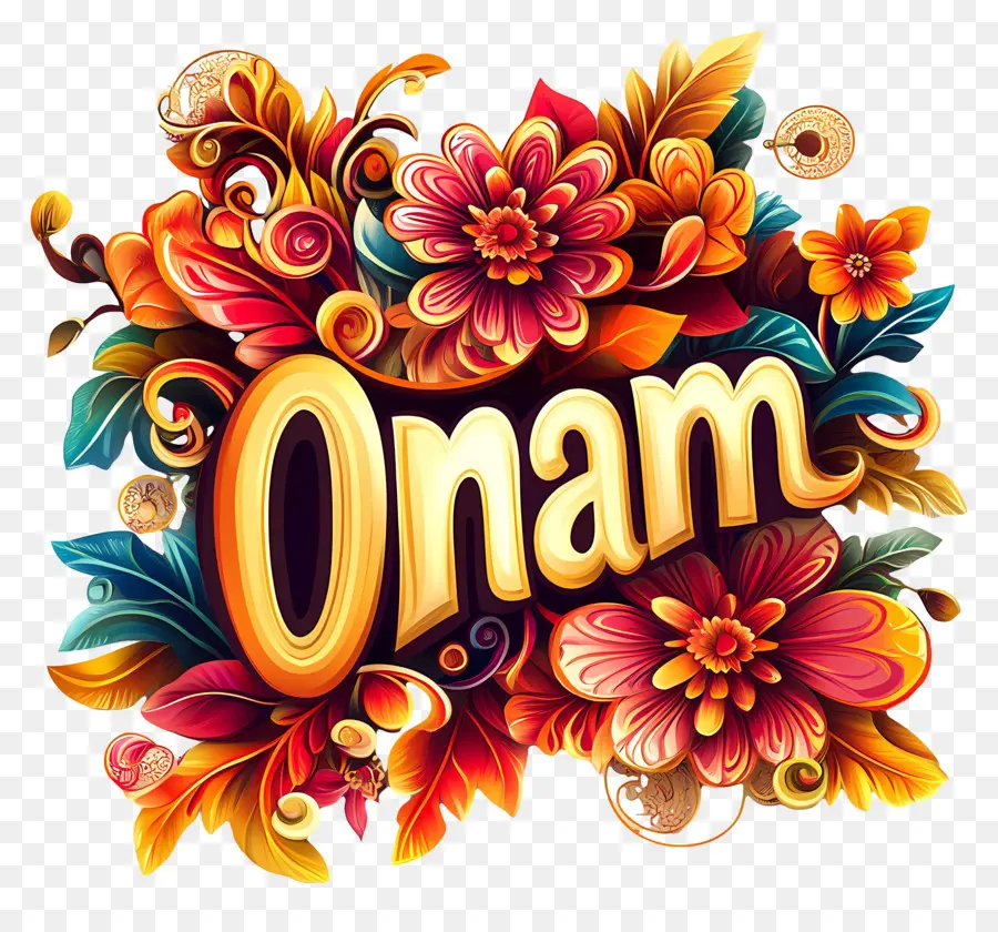 Onam，Çiçekler PNG