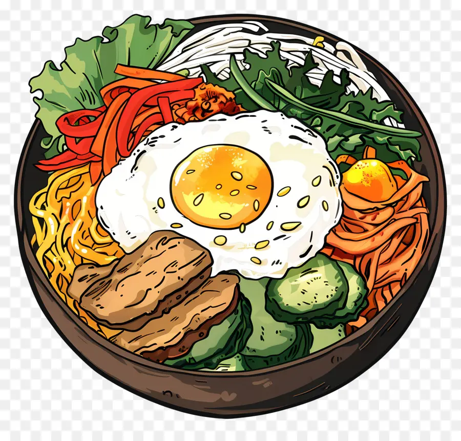 Kore Bibimbap，Bibimbap PNG