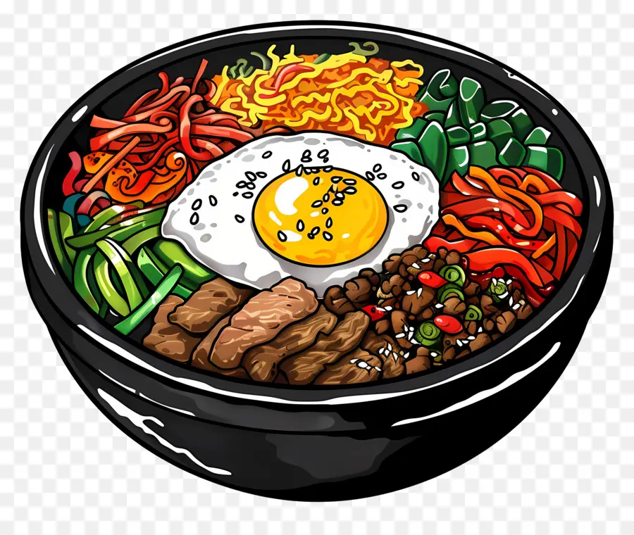 Kore Bibimbap，Bibimbap PNG