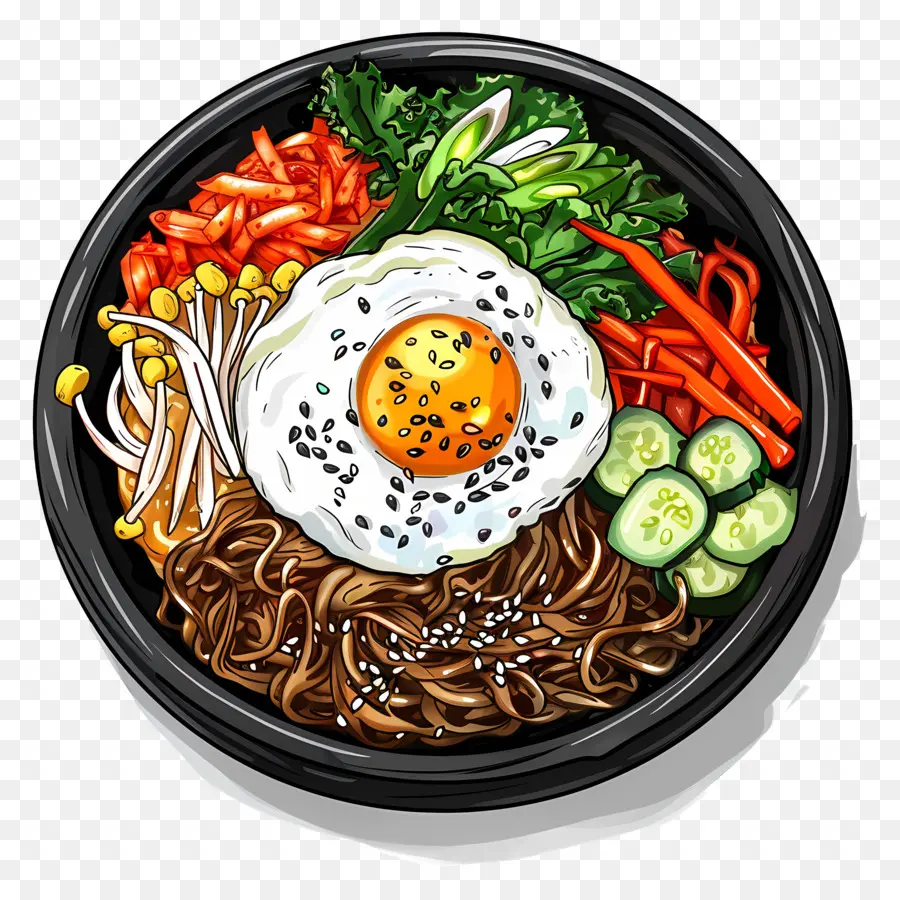 Kore Bibimbap，Bibimbap PNG