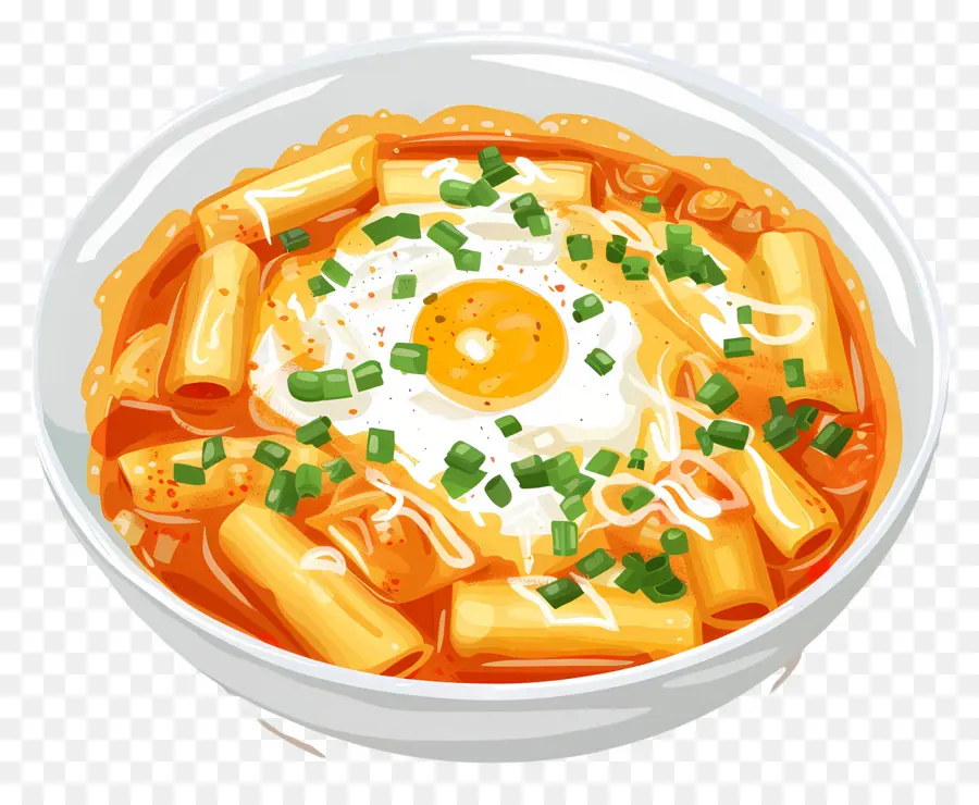 Sevimsiz Tteokbokki，Baharatlı Erişte PNG