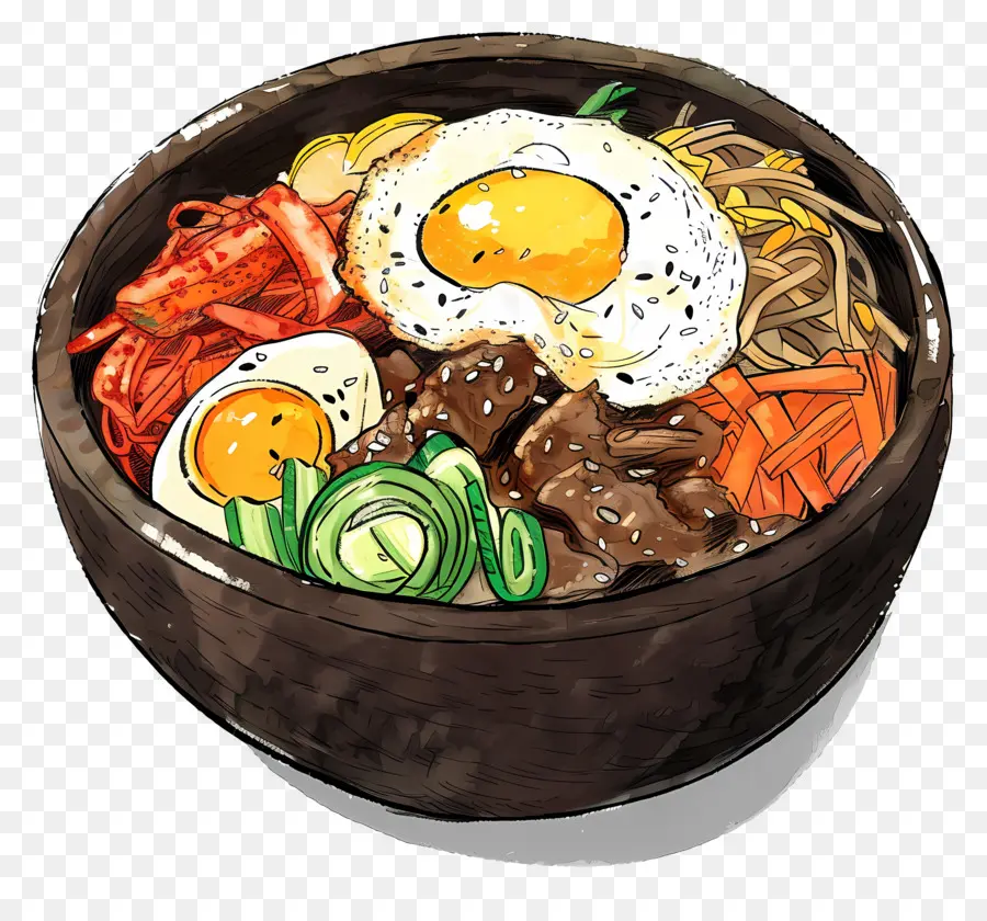 Kore Bibimbap，Bibimbap PNG