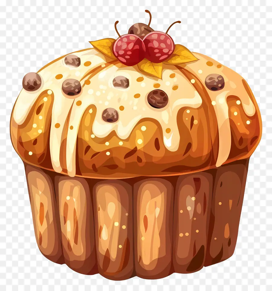 Panettone，Kek PNG