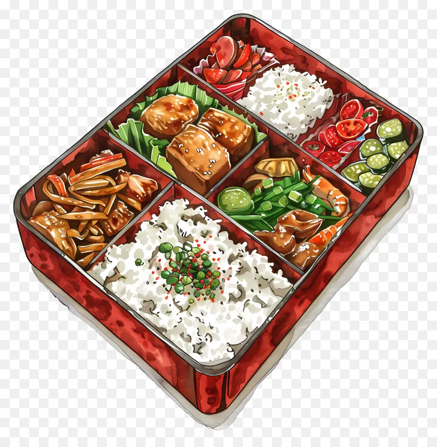 Bento Kutusu，Japon Mutfağı PNG