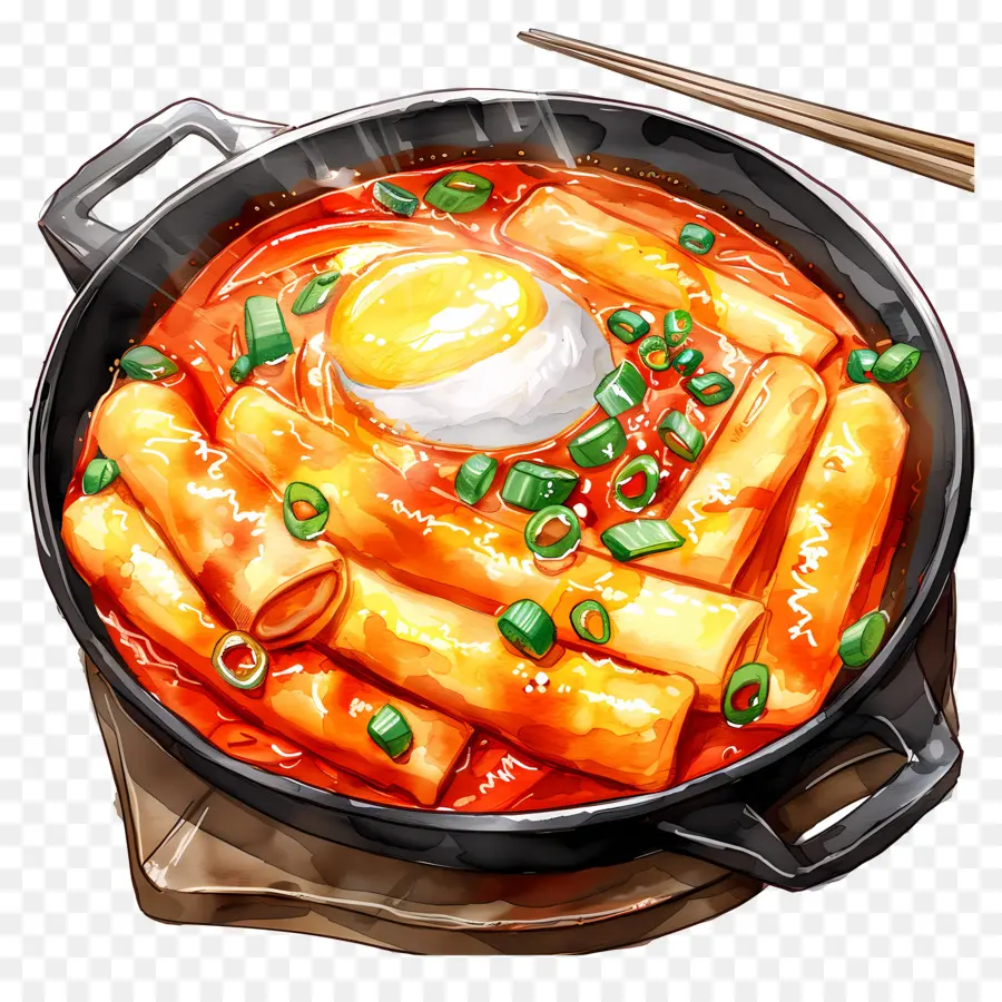 Sevimsiz Tteokbokki，Tteokbokki PNG