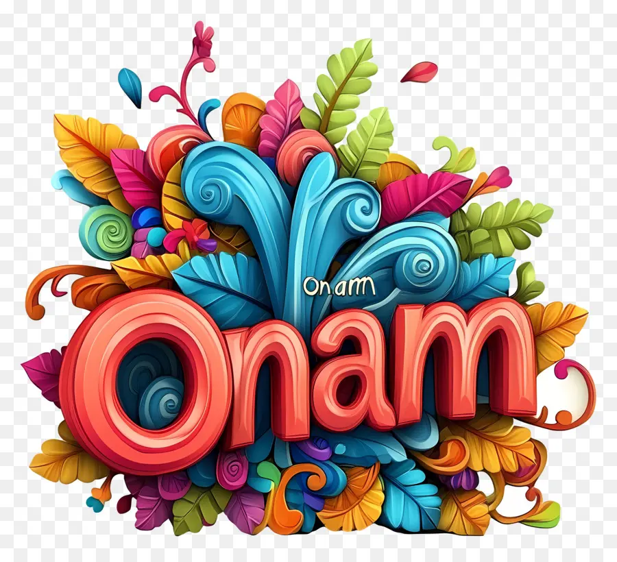 Onam，çiçekler PNG