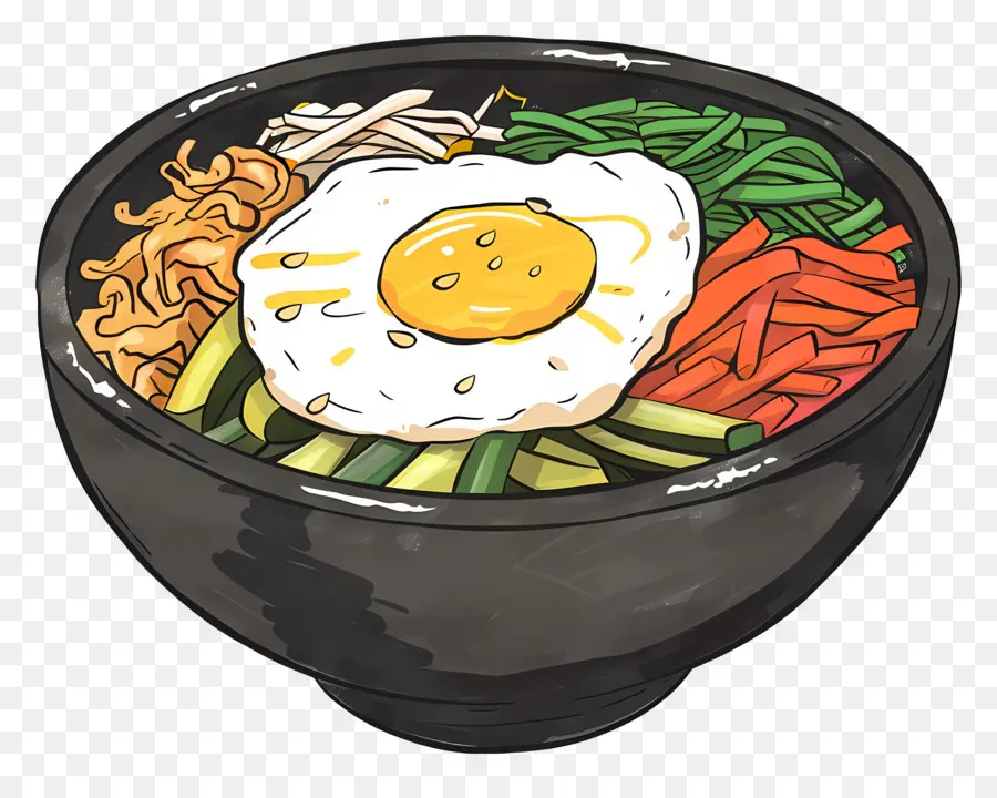 Kore Bibimbap，Bibimbap PNG