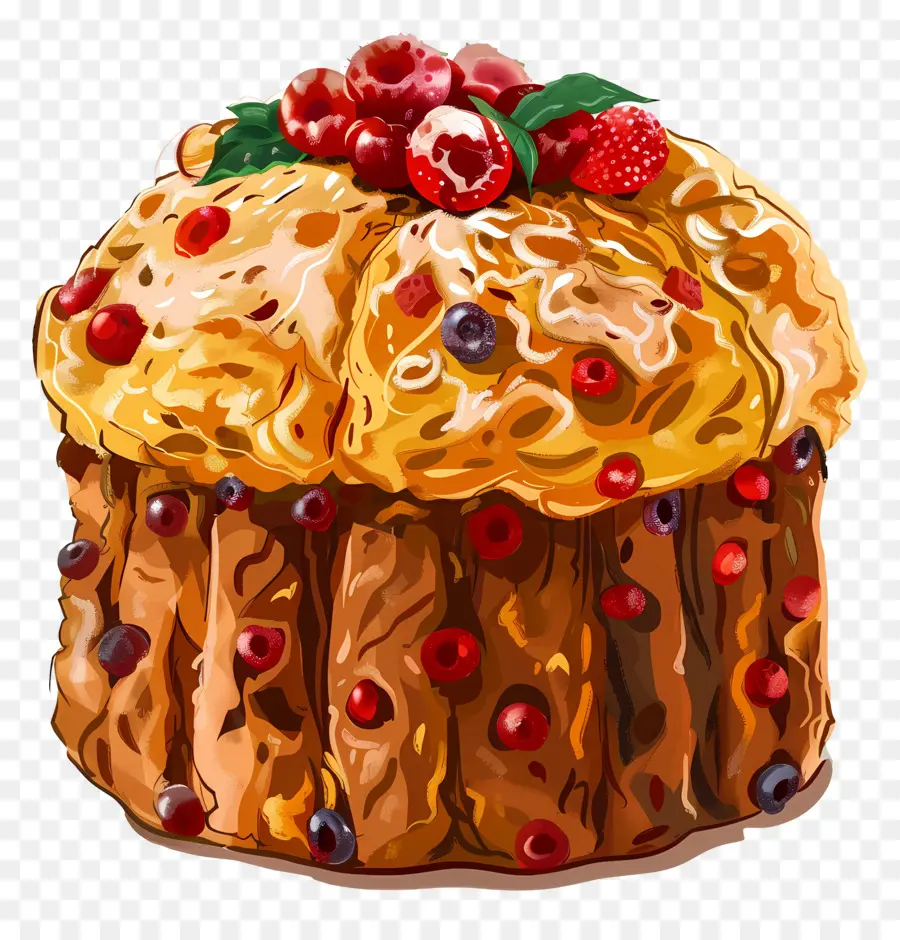 Panettone，Kek PNG