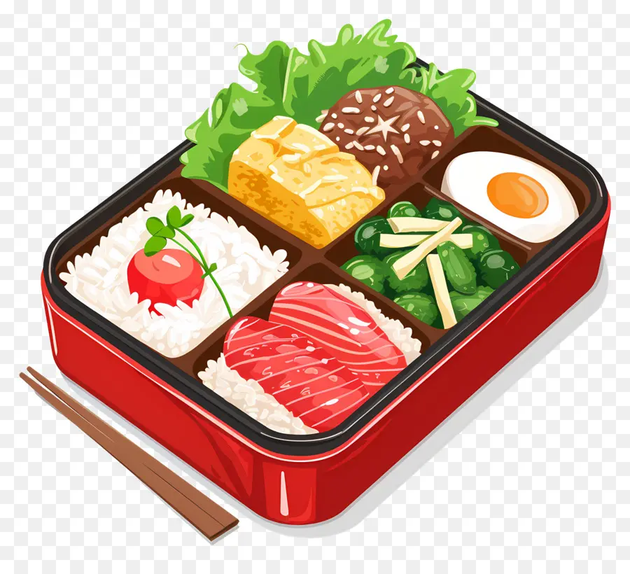 Bento Kutusu，Japon Mutfağı PNG