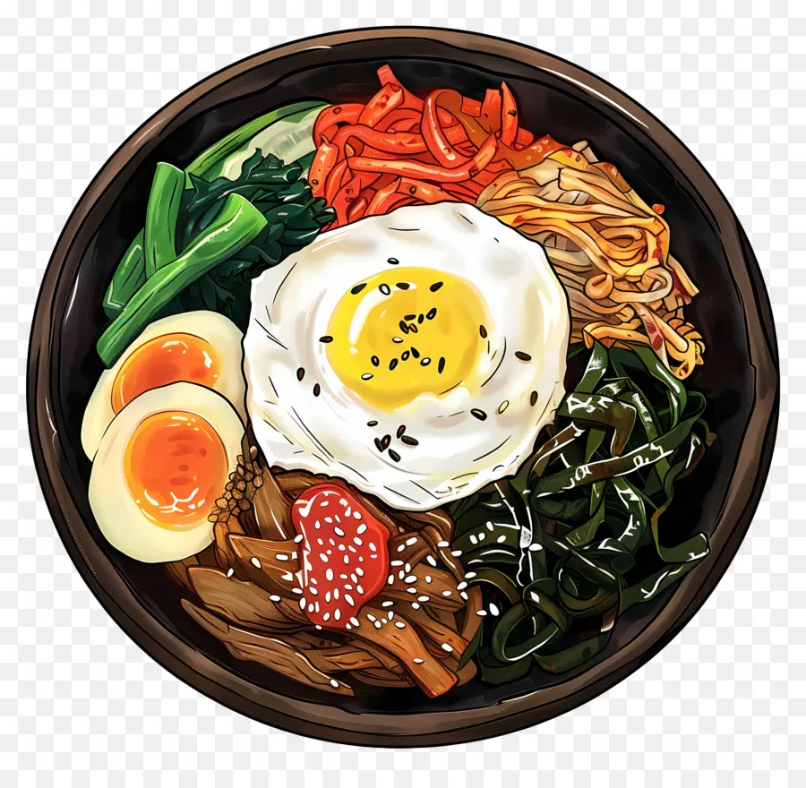 Kore Bibimbap，Bibimbap PNG