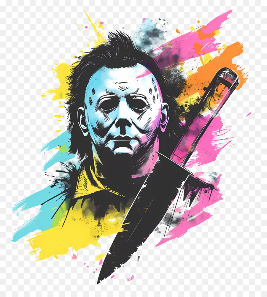 Michael Myers，Bıçaklı Maskeli Karakter PNG