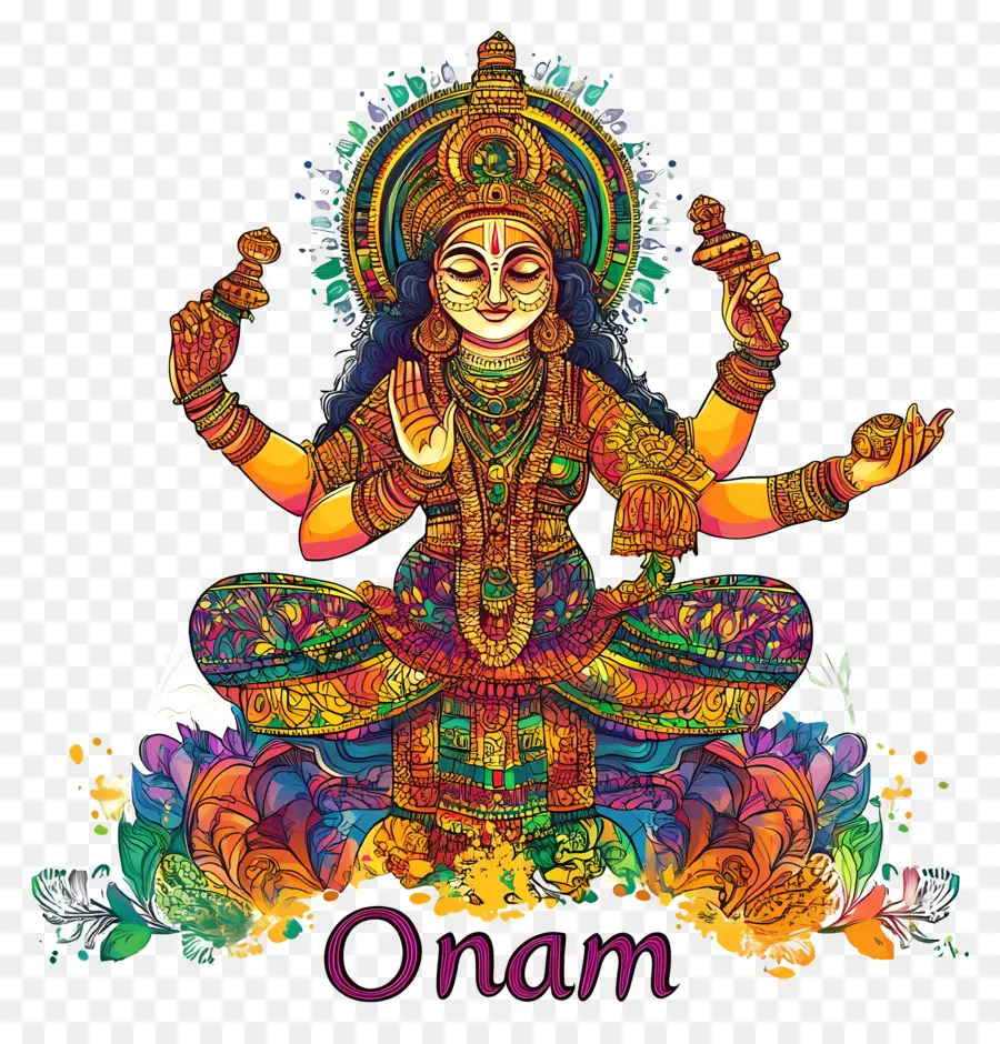 Onam，Onam Festivali İllüstrasyonu PNG