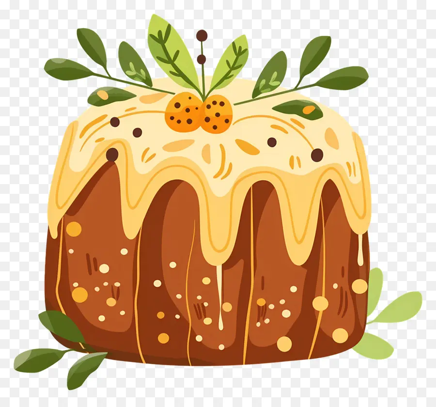 Panettone，Noel Pastası PNG