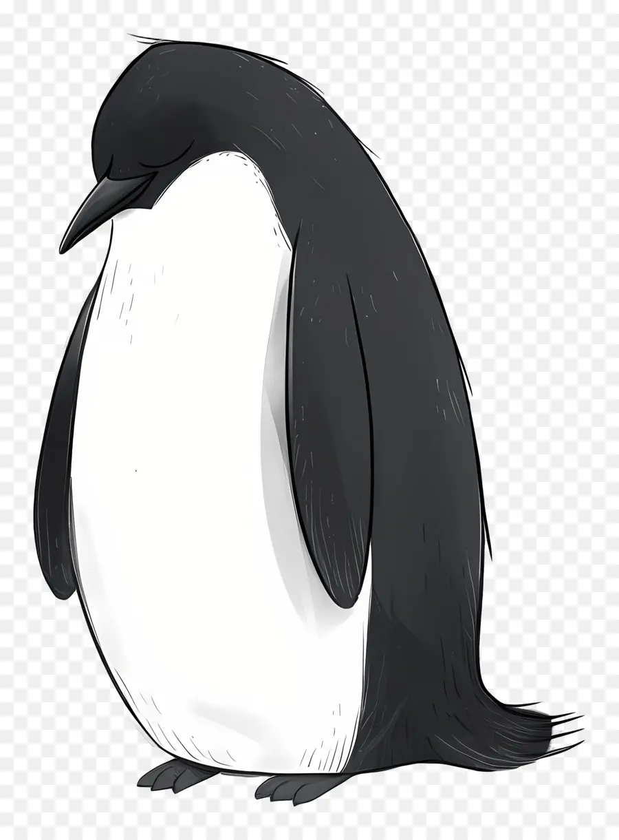 Penguen，Kuş PNG