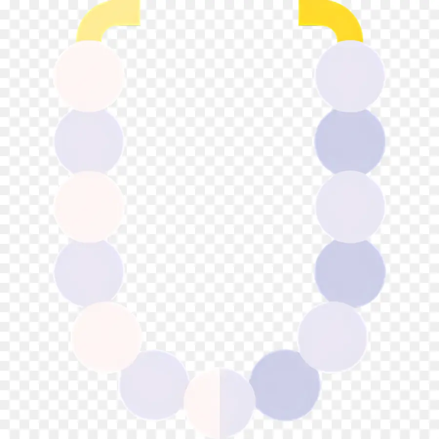 Inci Kolye，Pastel Boncuklu Kolye PNG