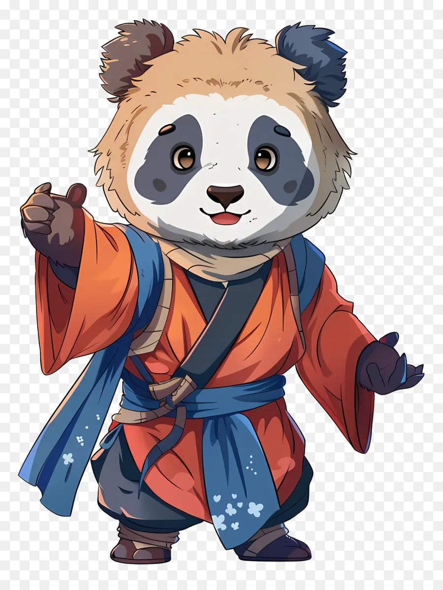 Panda，Karikatür Panda PNG