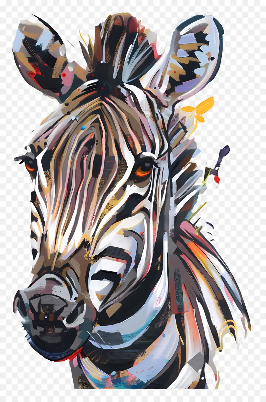 Zebra，Renkli Zebra PNG