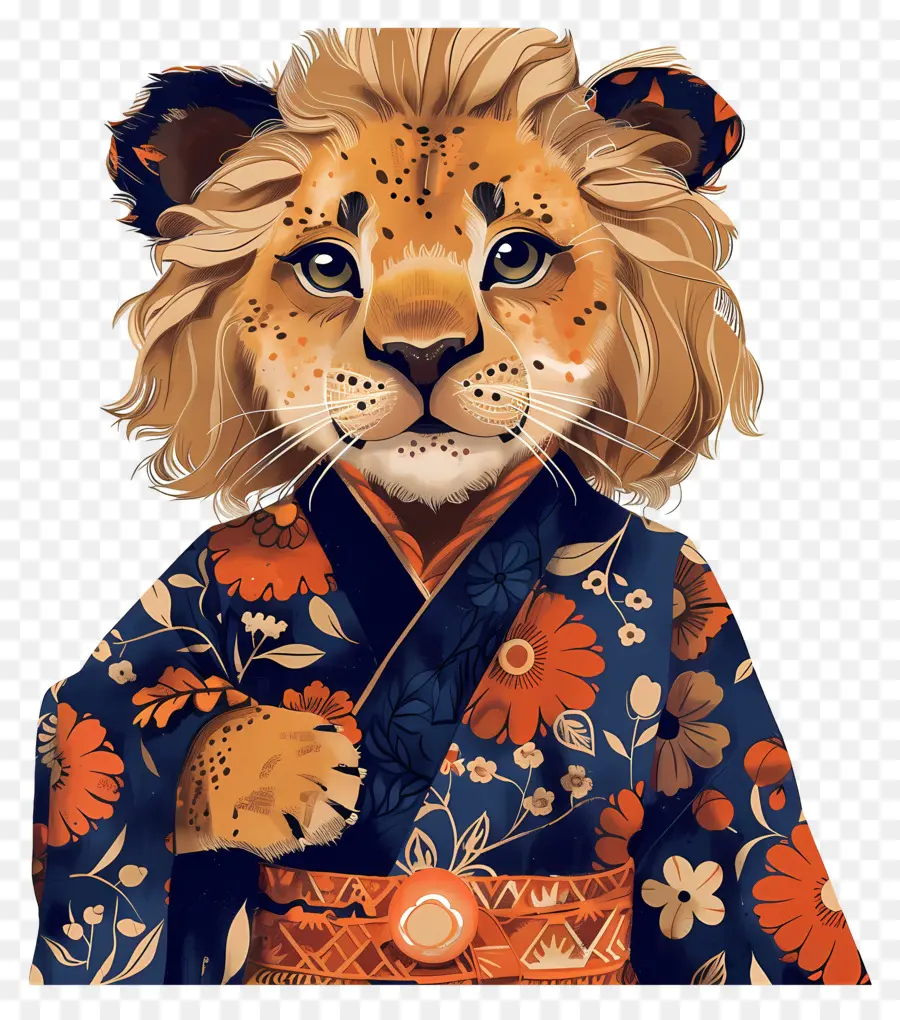 Aslan，Kimono PNG