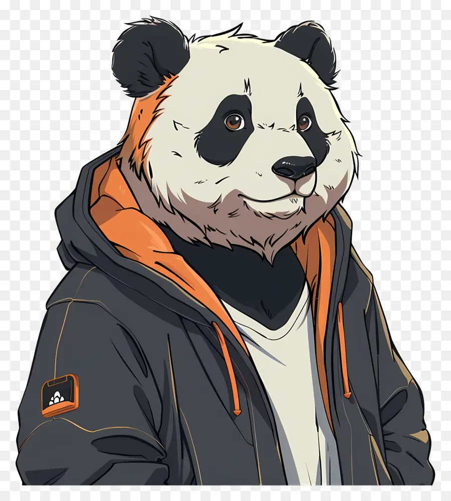 Panda，Hoodie'de Panda PNG