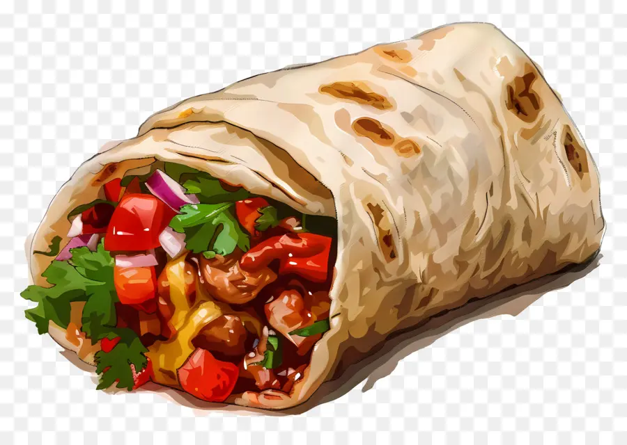 Burrito，Dürüm PNG