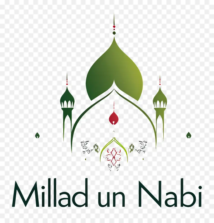 Milad Un Nabi，Millad Un Nabi Camii Illüstrasyonu PNG