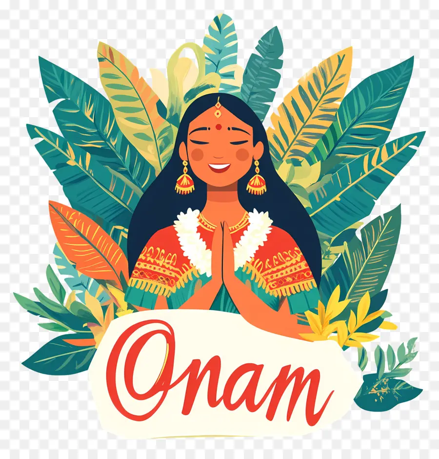 Onam，Onam Kadın PNG