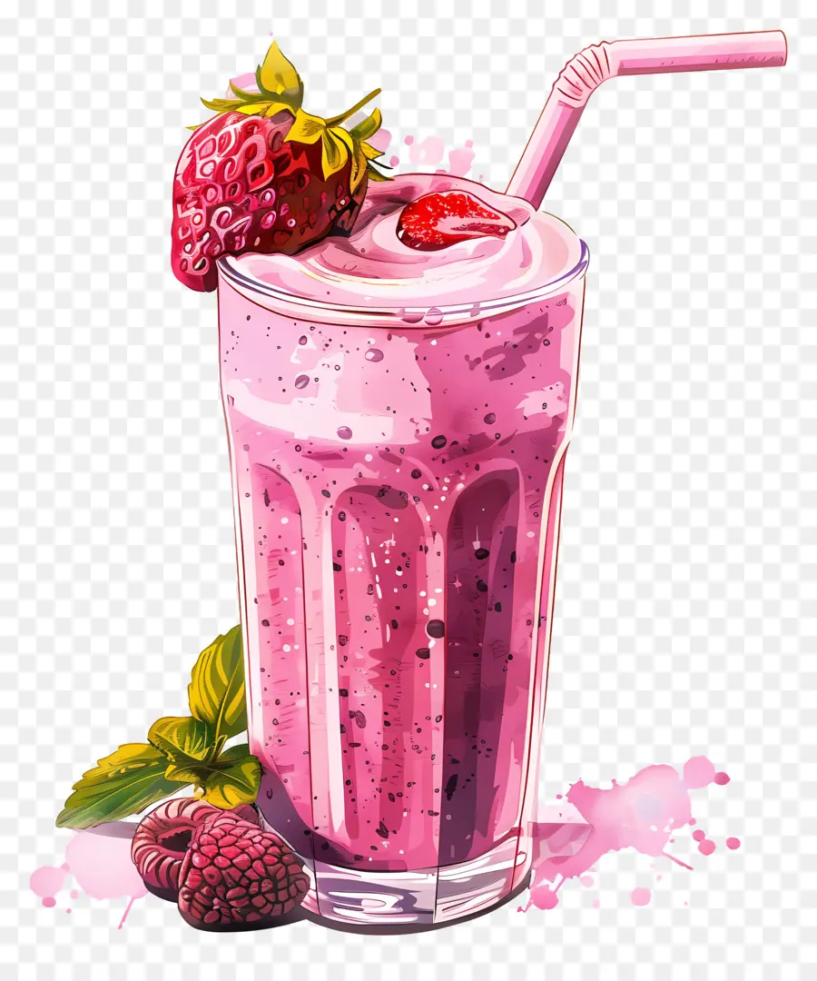 Güler Yüzlü，Meyveli Smoothie PNG