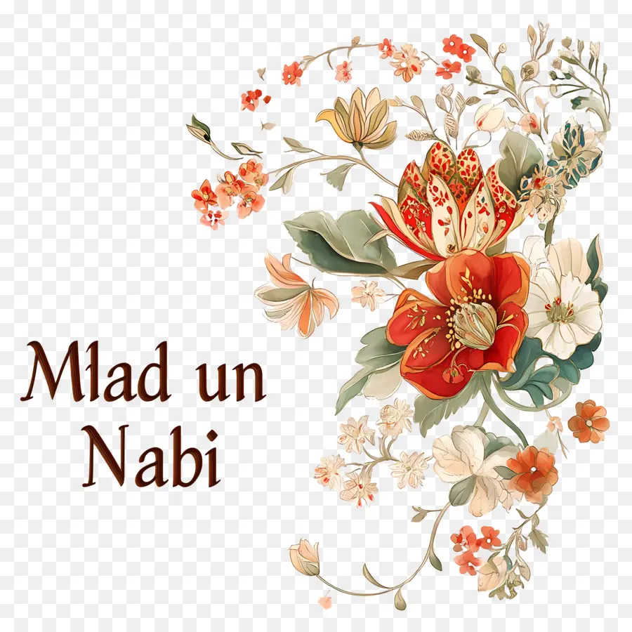 Milad Un Nabi，Milad Un Nabi çiçekleri PNG