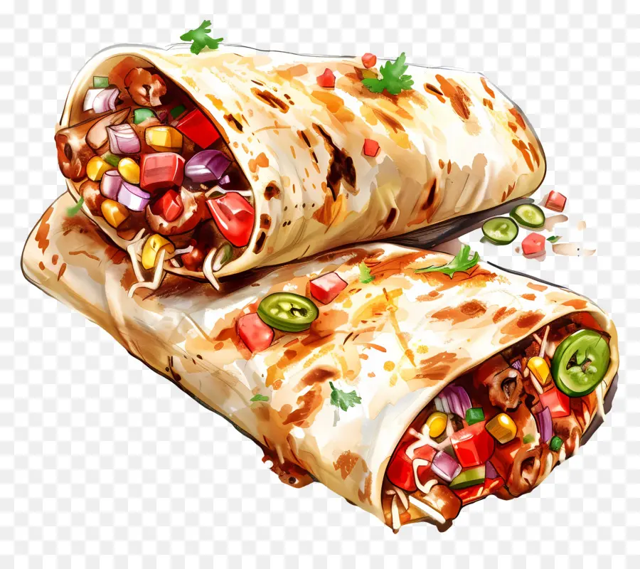 Burrito，Dürüm PNG