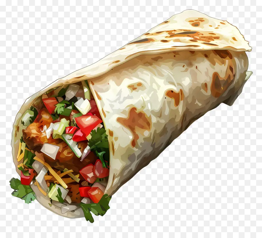 Burrito，Dürüm PNG