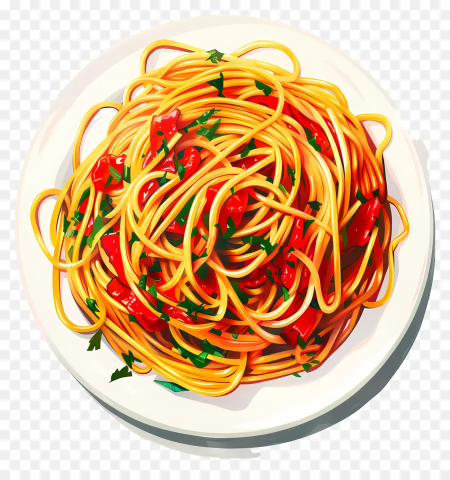 Spagetti，Makarna PNG